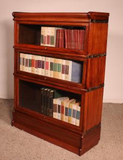 Globe Wernicke Bookcase In Mahogany Of 3 Elements - 3488123