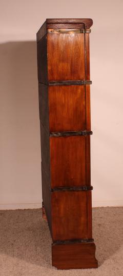 Globe Wernicke Bookcase In Mahogany Of 4 Elements - 3511976