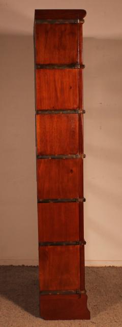 Globe Wernicke Bookcase In Mahogany Of 6 Elements - 3524499