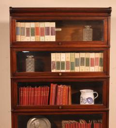 Globe Wernicke Bookcase In Mahogany With 4 Elements - 2986624