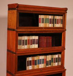 Globe Wernicke Bookcase In Oak Of 4 Elements With A Advanced Lower Part - 3535062