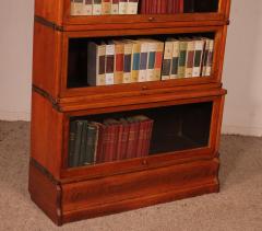 Globe Wernicke Bookcase In Oak Of 4 Elements With A Advanced Lower Part - 3535063