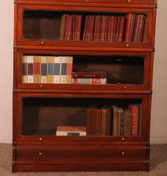 Globe Wernicke Mahogany Bookcase Of 5 Elements With A Drawer - 4034493