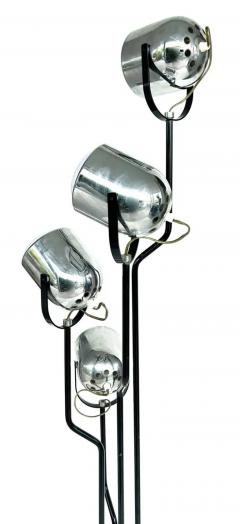 Goffredo Reggiani Goffredo Reggiani Italian Floor Lamp 4 Adjustable Pivoting Lights - 3707308
