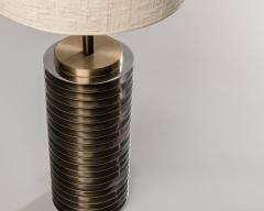 Goffredo Reggiani Goffredo Reggiani Table Lamp In Brass And Aluminium Italy 1970s  - 1903497