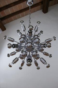 Goffredo Reggiani Italian Space Age Sputnik 20 Lights Chandelier by Reggiani Goffredo 1965s - 2815837