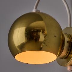 Goffredo Reggiani Pair of 1970s Goffredo Reggiani Eyeball Adjustable Perforated Metal Wall Lamps - 4587381