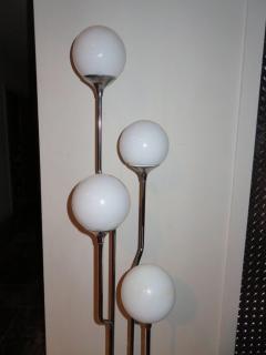 Goffredo Reggiani Stunning 1960s Italian Goffredo Reggiani Chrome Floor Lamp Mid Century Modern - 1592652