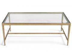Gold Contemporary Coffee Table - 4792202