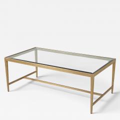 Gold Contemporary Coffee Table - 4792273