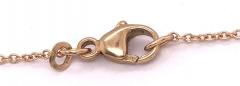 Gold Necklace Diamond Encrusted Pendant Center Stone with Gold Frog 18KT - 2737560