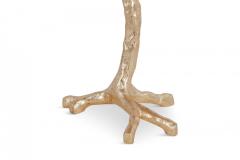 Gold Palm Tree Lamp With White Feathers 2018 - 843377