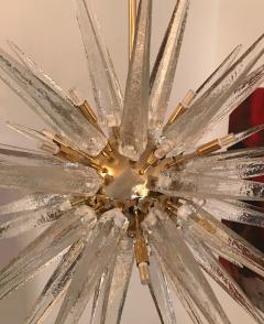 Gold Plated Sputnik Chandelier with Handblown Murano Glass - 514586