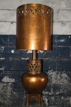 Gold Table Lamp Attributed to James Mont - 3889180