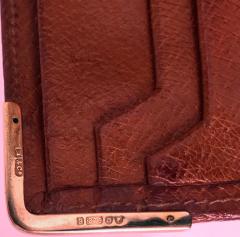 Gold and Leather Dunhill Wallet London 1967 - 1056627