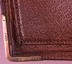 Gold and Leather Dunhill Wallet London 1967 - 1056628