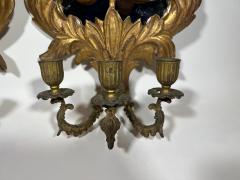 Gold sconces PAIR OF EARLY 19TH CENTURY SCONCES - 2838574