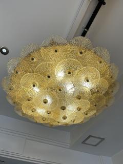 Golden Crystal Ceiling Light - 3797742