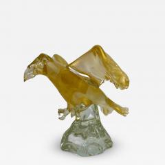 Golden Eagle from Murano Italy - 3922791