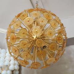 Golden Murano Mini Glass Disc Sputnik Chandelier - 4530999