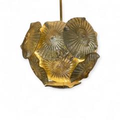 Golden Water Lily Sputnik Lamp - 4224684