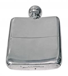 Goldsmiths Silversmiths Co English Sterling Silver flask London 1925 Goldsmiths and Silversmiths Co - 3393374