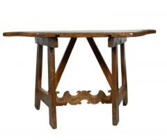 Good Pair Of Italian Baroque Walnut Console Tables - 4144012