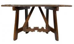Good Pair Of Italian Baroque Walnut Console Tables - 4144037