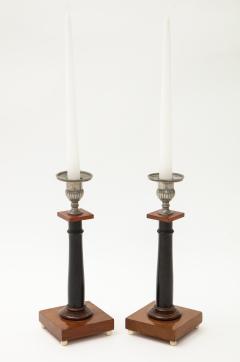 Good Pair of Swedish Empire Candlesticks - 806674