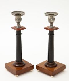 Good Pair of Swedish Empire Candlesticks - 806675