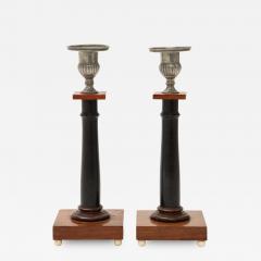 Good Pair of Swedish Empire Candlesticks - 807533