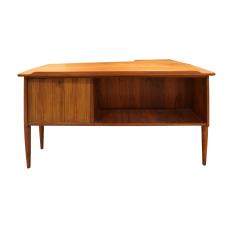 Goran Strand Beautifully Crafted Swedish Desk In Teak 1960s - 2135352