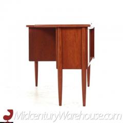 Goran Strand G ran Strand Mid Century Danish Teak Boomerang Desk - 3275595
