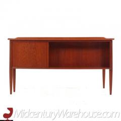 Goran Strand G ran Strand Mid Century Danish Teak Boomerang Desk - 3275596