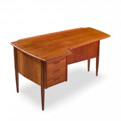 Goran Strand G ran Strand Mid Century Swedish Teak Boomerang Desk - 4484721