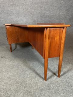 Goran Strand Vintage Danish Mid Century Modern Teak Boomerang Desk by Goran Stand - 3367530