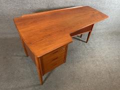 Goran Strand Vintage Danish Mid Century Modern Teak Boomerang Desk by Goran Stand - 3367531