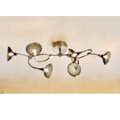 Gordon Auchincloss Chloe Chandelier Articulating Chandelier With Handblown Glass Shades - 2241331