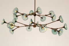 Gordon Auchincloss The Olivia 20 chandelier An adjustable dimmable LED fixture  - 1969543