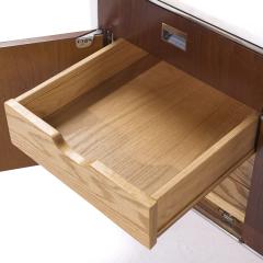 Gordon Bunshaft Gordon Bunshaft Mid Century Walnut and Marble File Credenza - 3904640