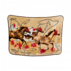 Gordon Holden Gordon Holden American Contemporary Abstract Acrylic and Enamel on Dye Sublimate - 4629551