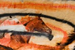 Gordon Holden Gordon Holden American Contemporary Abstract Acrylic and Enamel on Dye Sublimate - 4629706