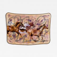 Gordon Holden Gordon Holden American Contemporary Abstract Acrylic and Enamel on Dye Sublimate - 4630399