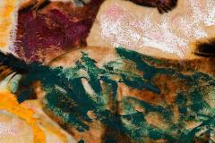 Gordon Holden Gordon Holden American Contemporary Abstract Acrylic and Enamel on Dye Sublimate - 4629864