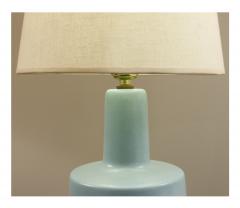 Gordon Jane Martz Gordon Jane Martz Blue Ceramic Table Lamp 1960s - 208104