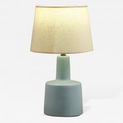 Gordon Jane Martz Gordon Jane Martz Blue Ceramic Table Lamp 1960s - 224493