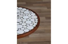 Gordon Jane Martz Gordon Jane Martz Floor Lamp with Mosaic Tile Side Table - 3554964