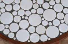 Gordon Jane Martz Gordon Jane Martz Floor Lamp with Mosaic Tile Side Table - 3554966