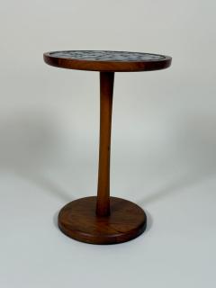 Gordon Jane Martz Gordon Jane Martz Gray Coin Tile Mosaic Side Table - 4150282