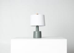 Gordon Jane Martz Jane Gordon Martz Ceramic Table Lamp for Marshall Studios Sage Green Glaze - 4743652